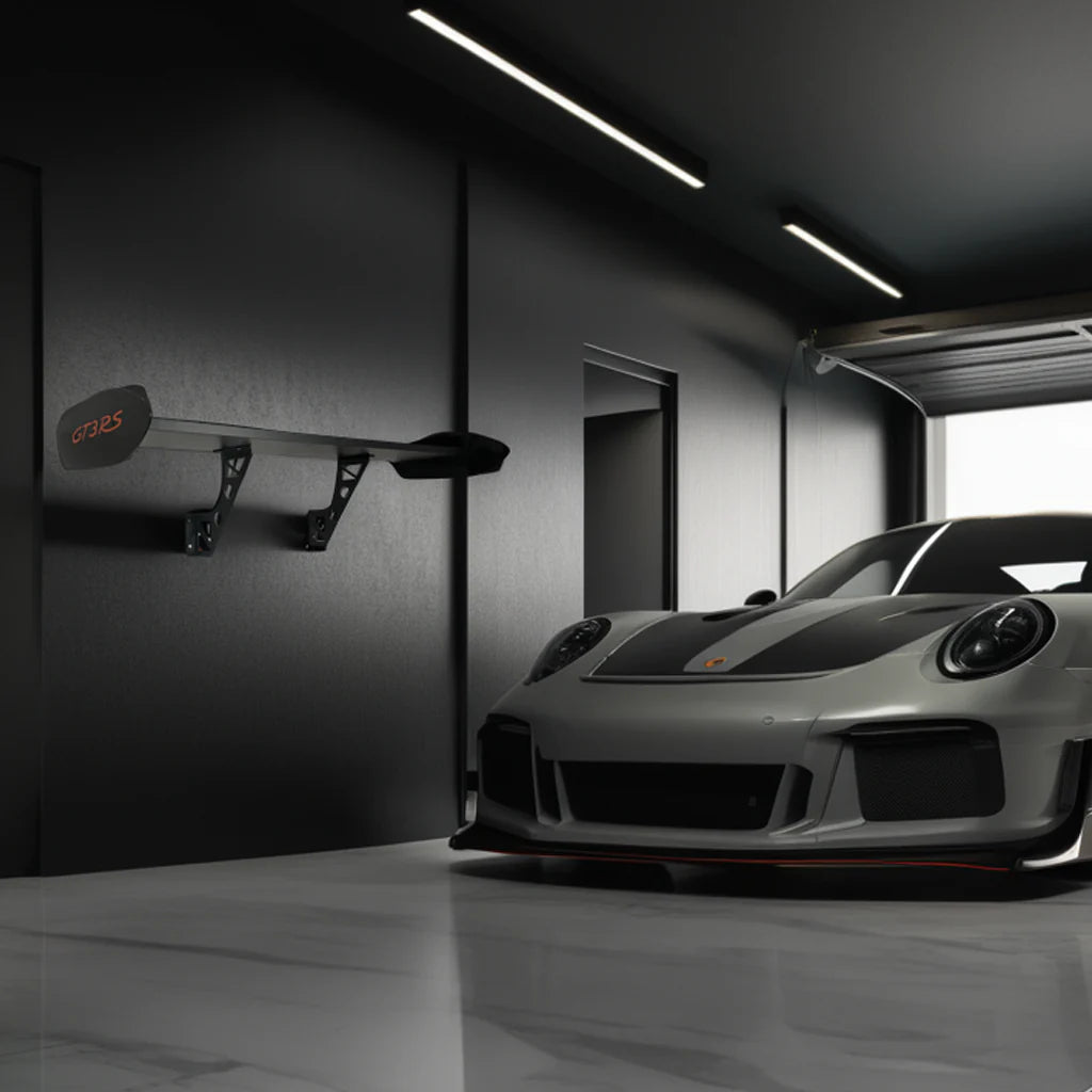 Porsche GT3 RS Heckflügel Regal
